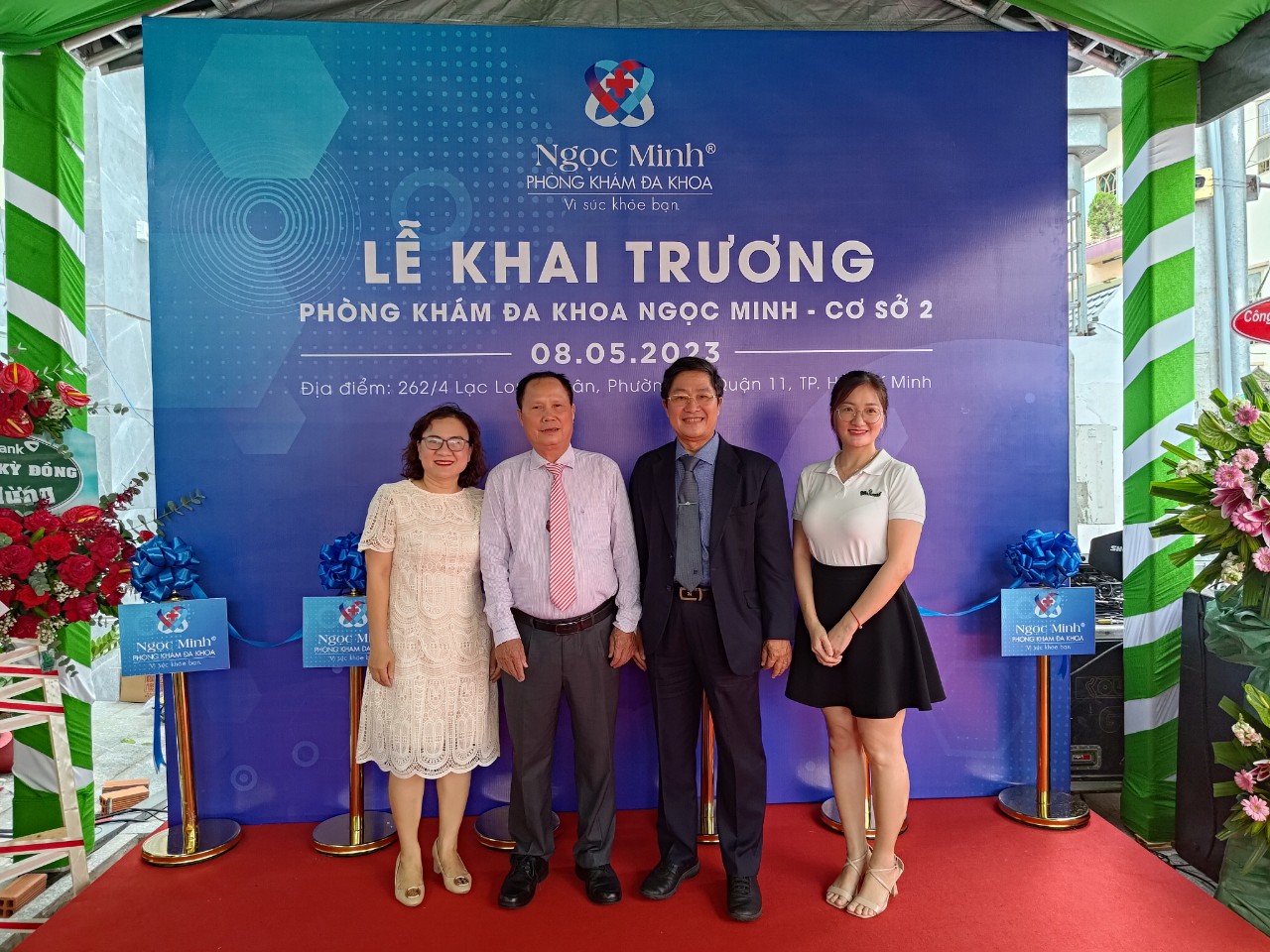 Khai truong phong kham da khoa Ngoc Minh 17