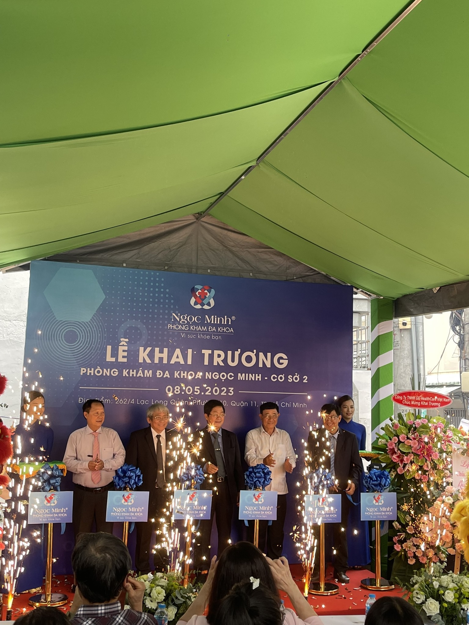 Khai truong phong kham da khoa Ngoc Minh 2