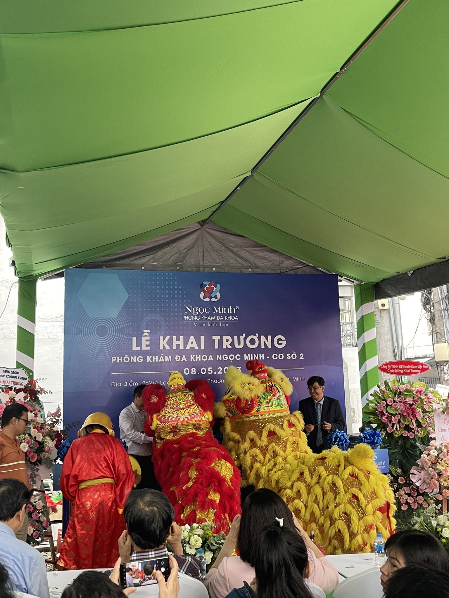 Khai truong phong kham da khoa Ngoc Minh 7